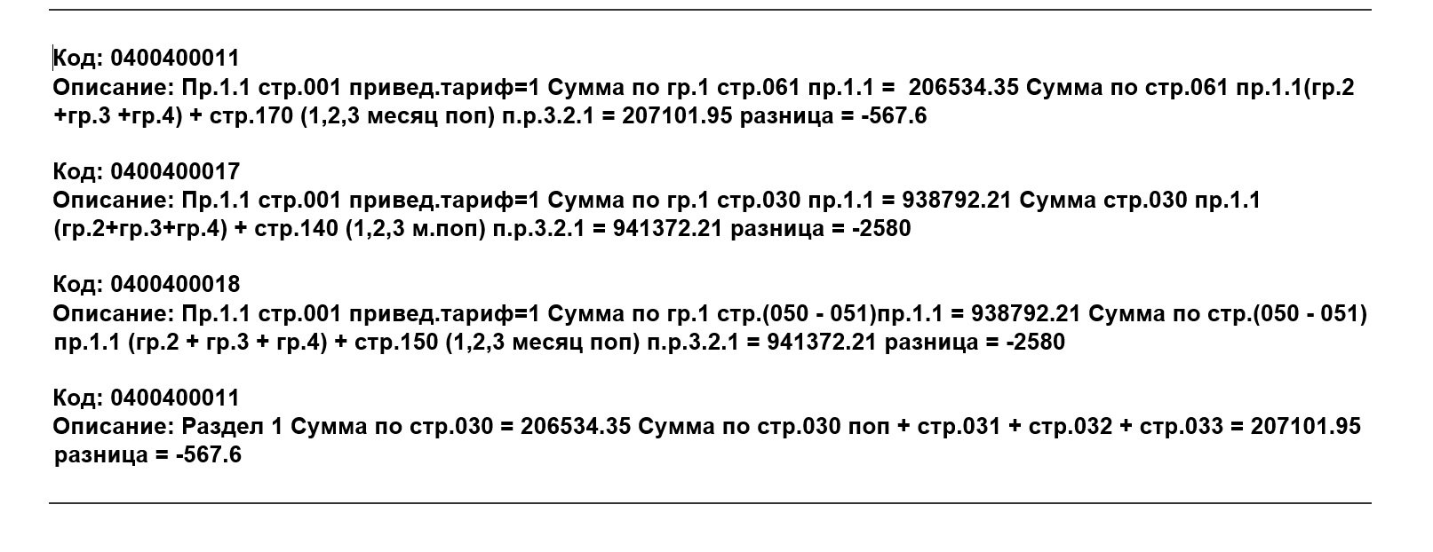 Исправление ошибок в отчете РСВ - 9 месяцев - Отчетность - Клерк.Сообщество